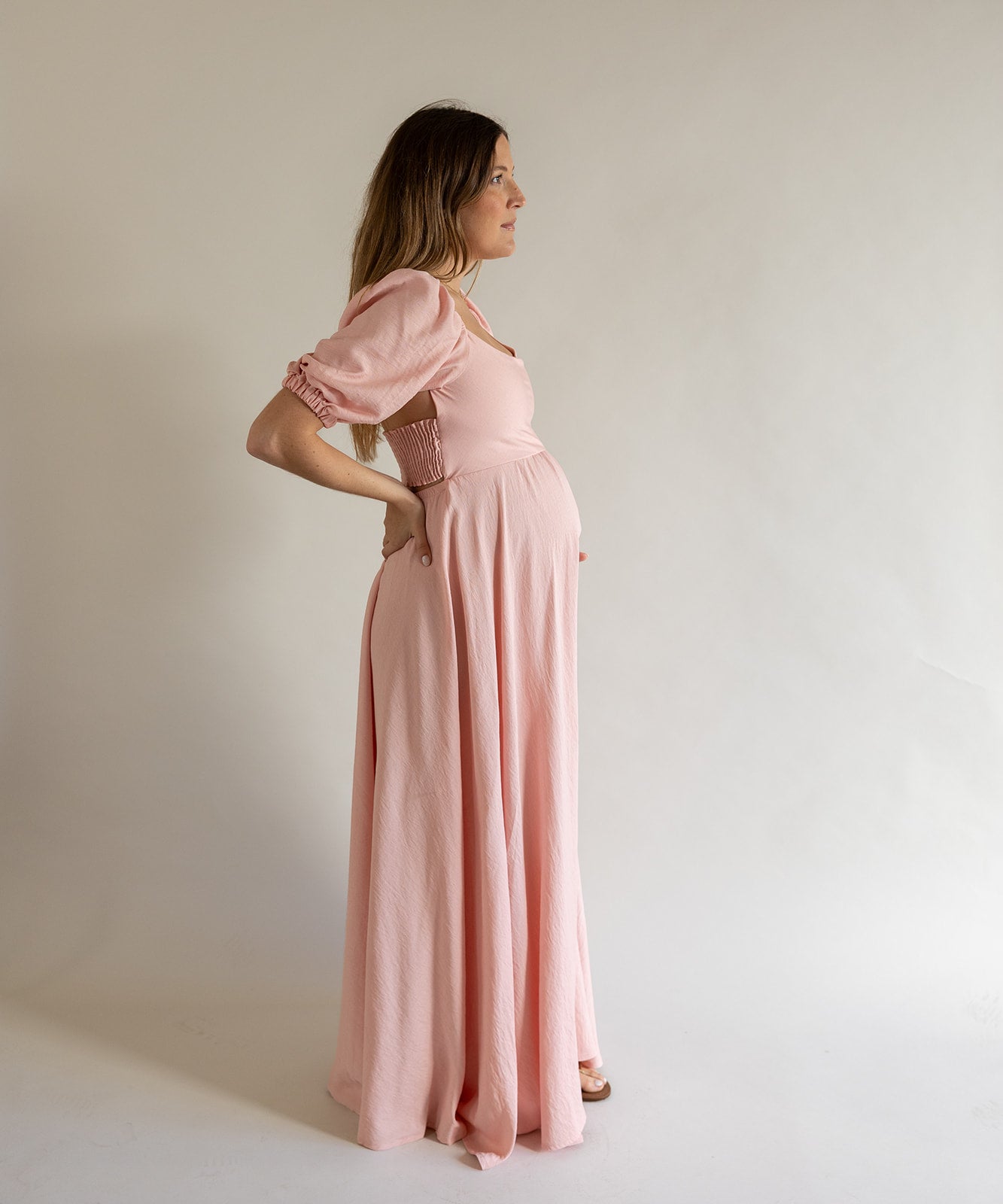 ETHEREAL DRESS PINK
