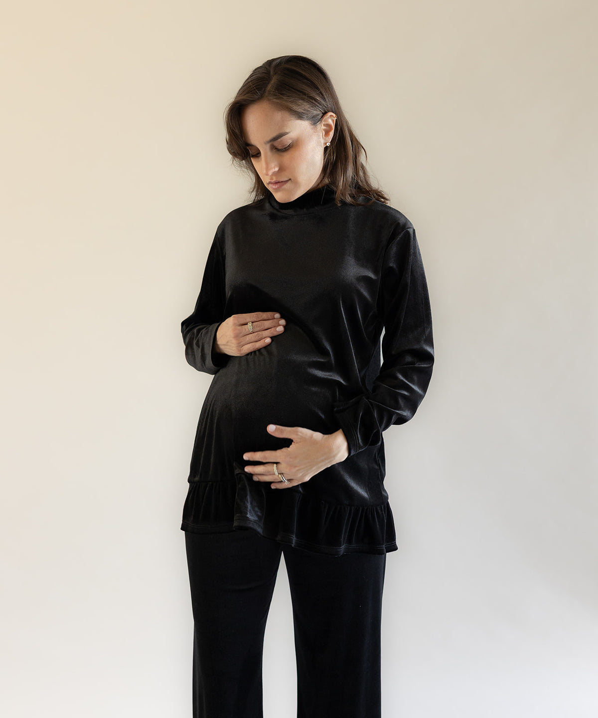 ELORA LONG SLEEVE SET BLACK