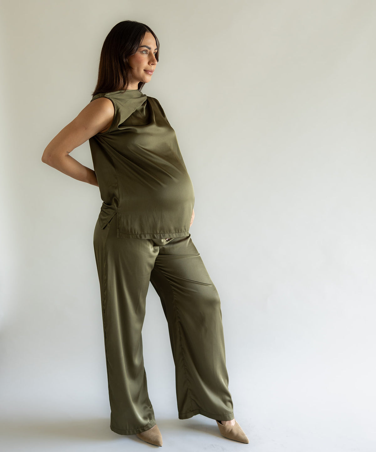 GLAZED SET OLIVE