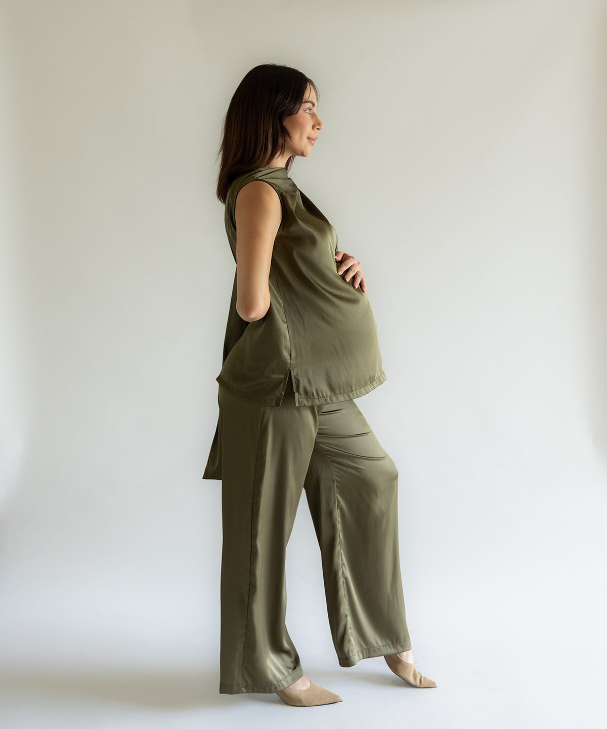 GLAZED SET OLIVE