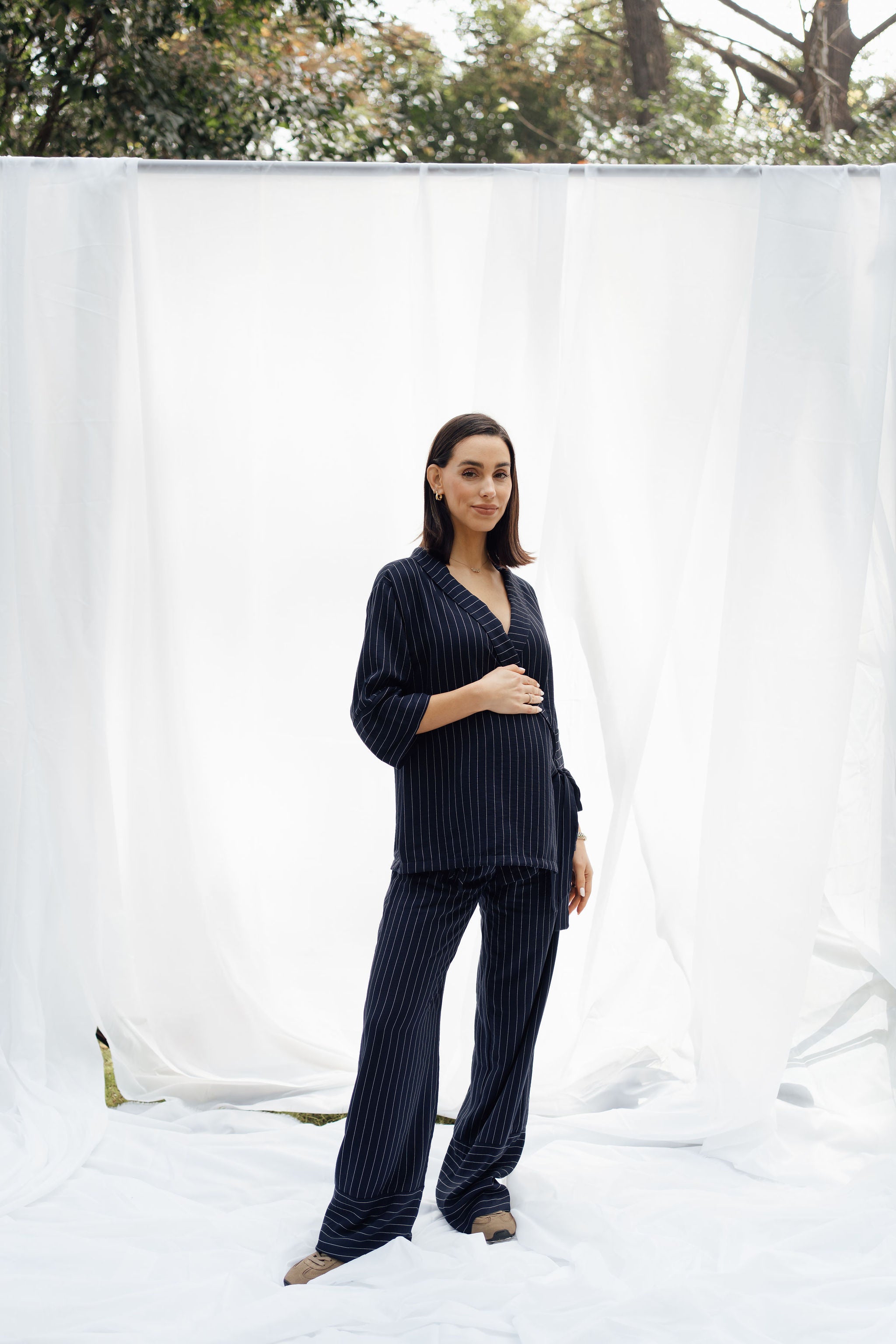 KIMONO SET NAVY