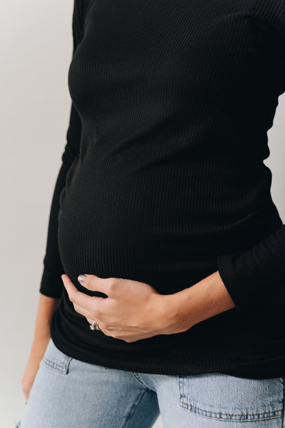 LONG SLEEVE SHIRT BLACK
