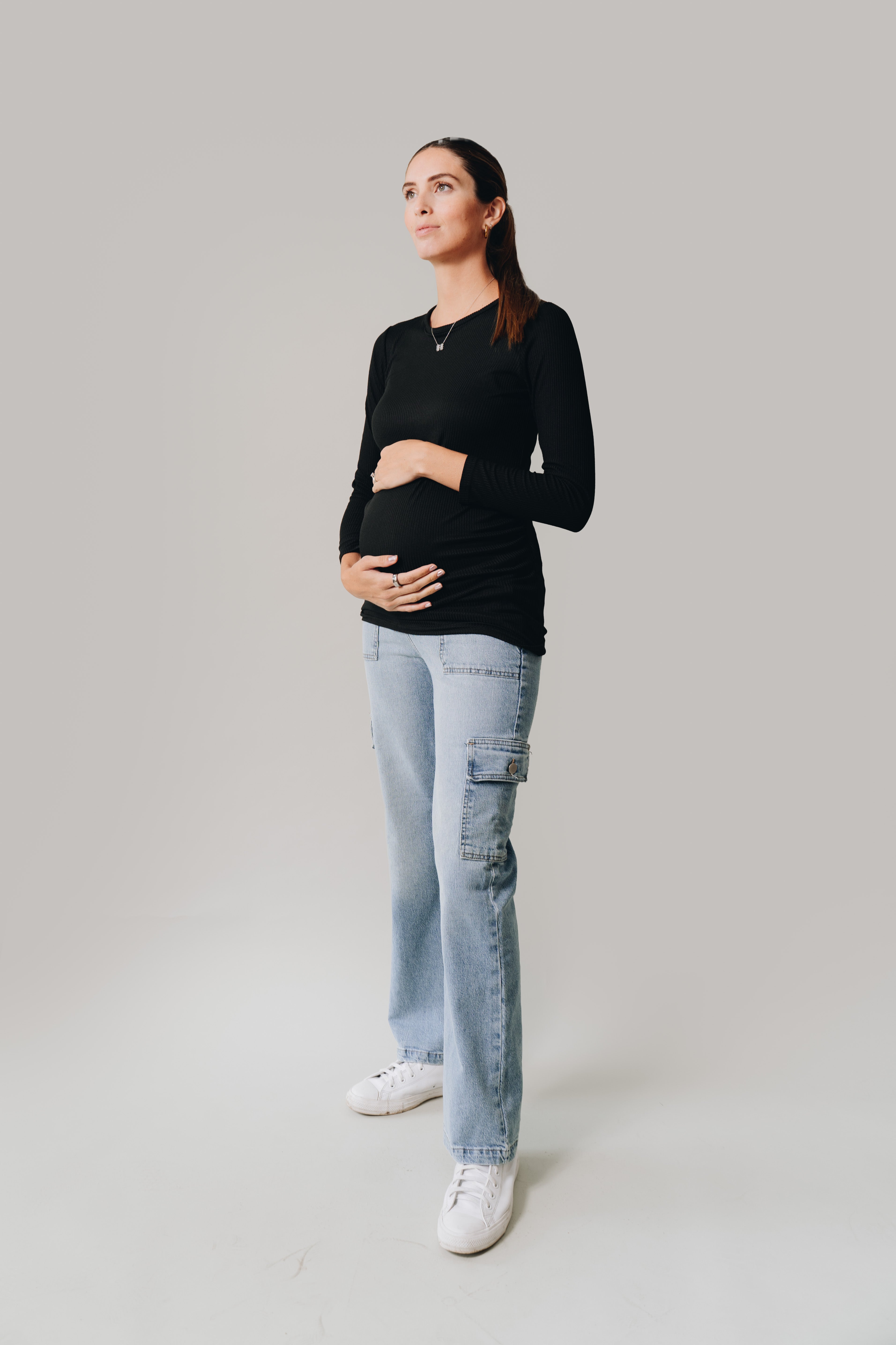 LONG SLEEVE SHIRT BLACK