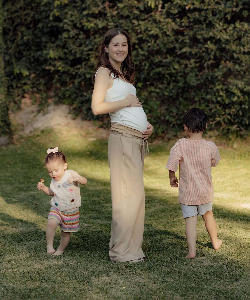 LOW RISE PANTS BEIGE