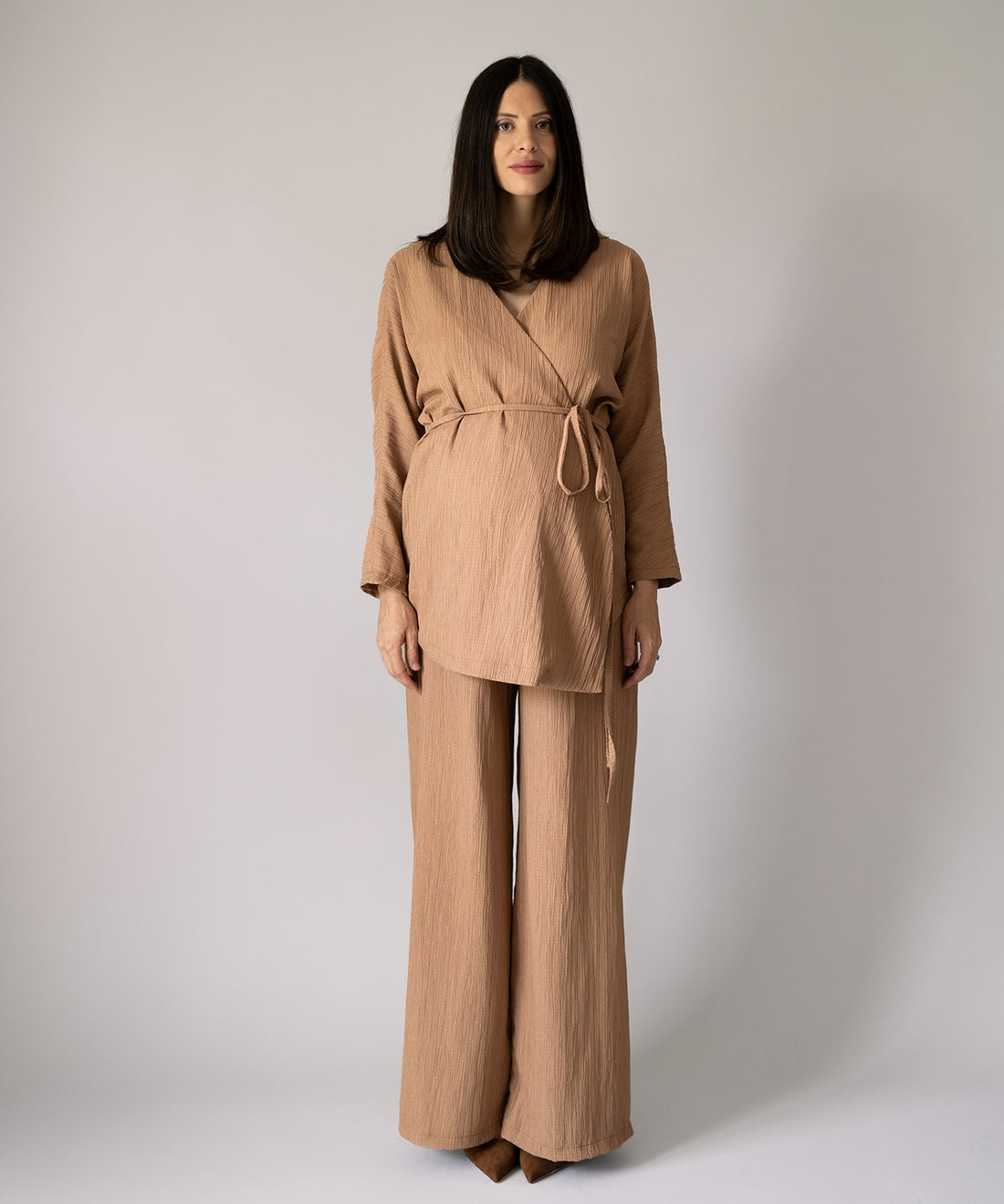 MANHATTAN SET CAMEL