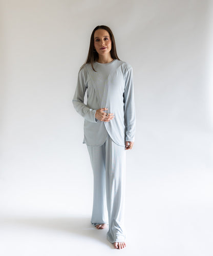 NIGHT IN NURSING PIJAMA BABY BLUE