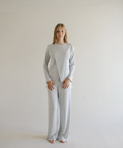 NIGHT IN NURSING PIJAMA BABY BLUE