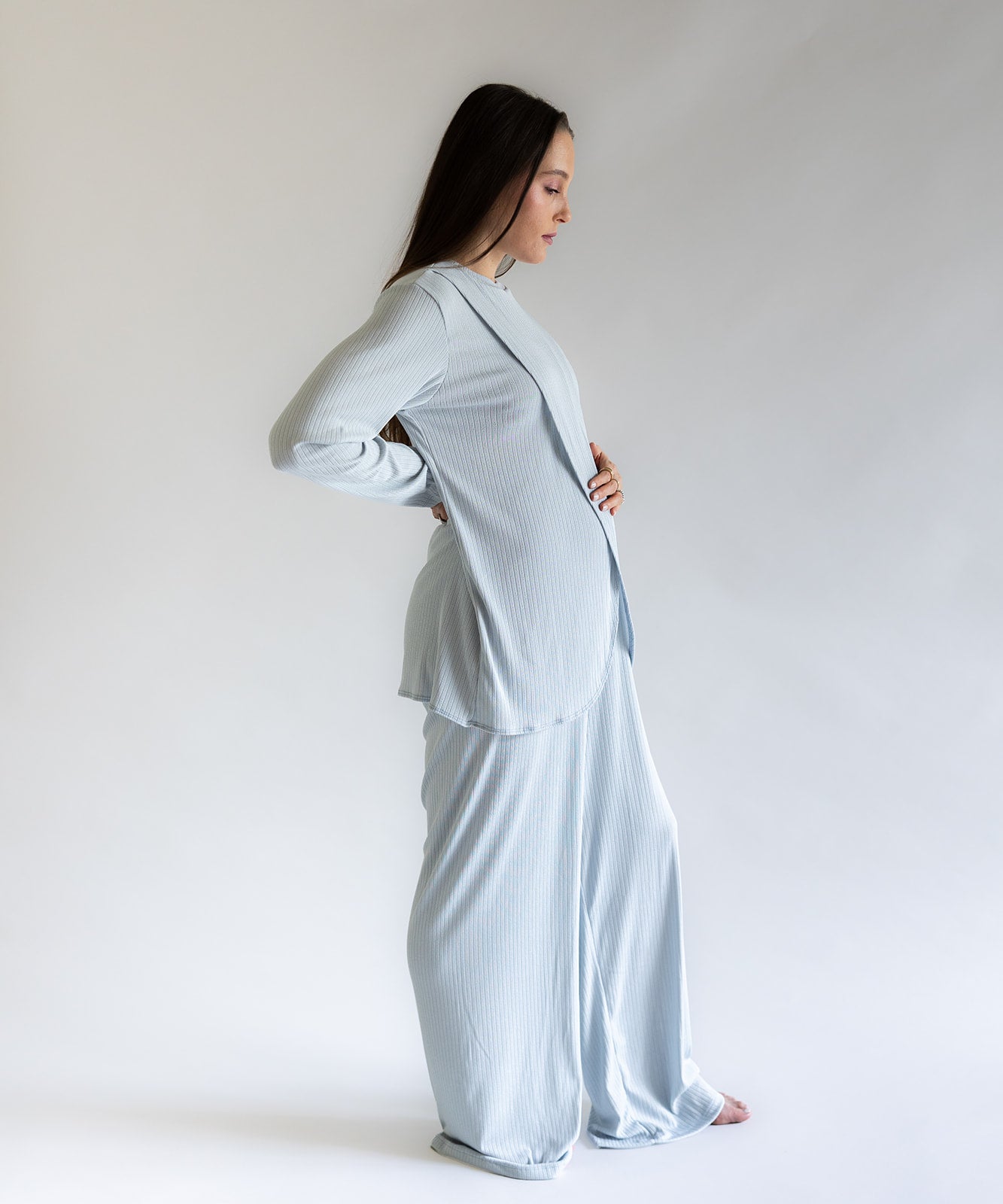 NIGHT IN NURSING PIJAMA BABY BLUE