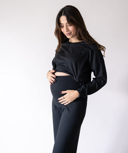 NURSING PANTS BLACK