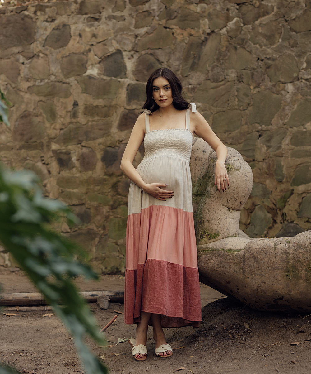 PALM SPRING DRESS TERRACOTA