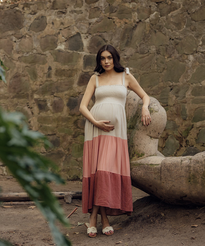 PALM SPRING DRESS TERRACOTA