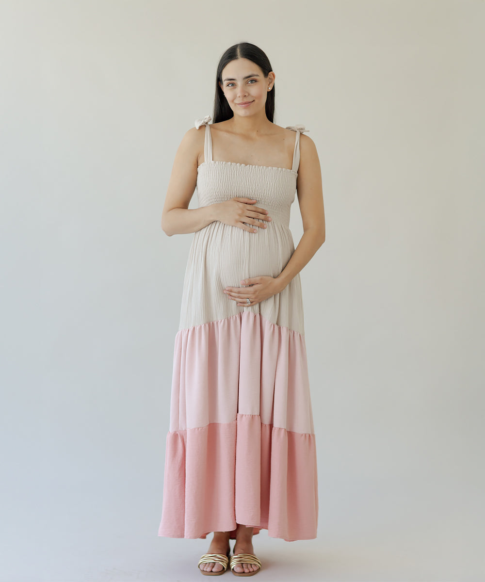 PALM SPRING DRESS PINK