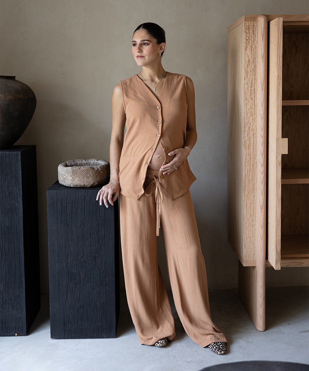 SOHO LOW RISE PANTS ORANGE