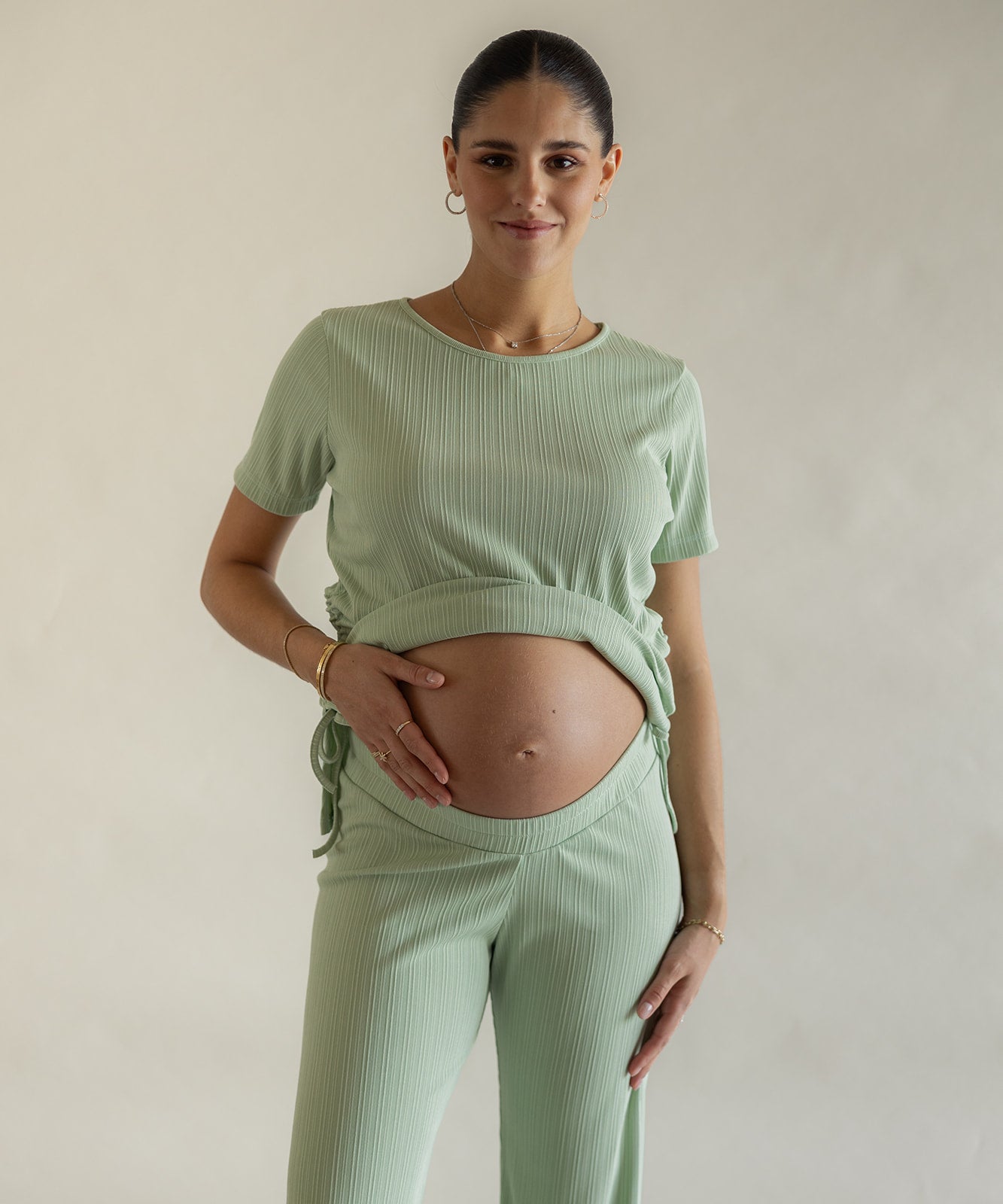 PLAYFUL LOW RISE SET GREEN