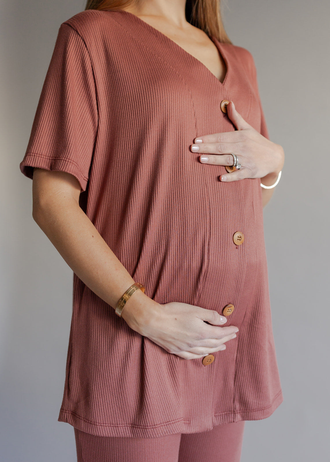 HONEY LOW RISE SET TERRACOTA