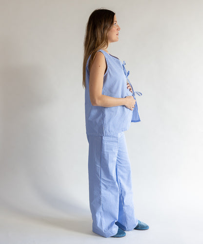 SALTY SET BLUE STRIPES