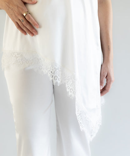 SATIN SET WHITE