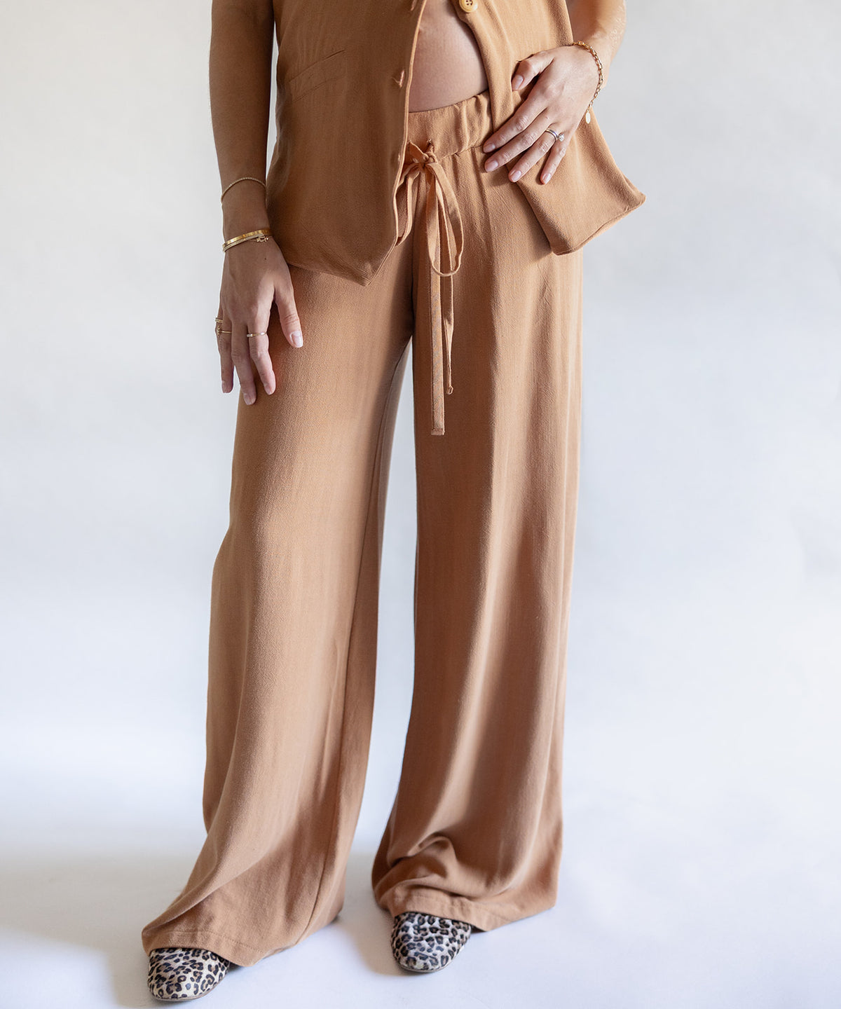 SOHO LOW RISE PANTS ORANGE