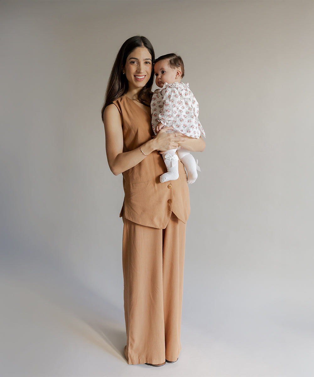 SOHO LOW RISE PANTS ORANGE