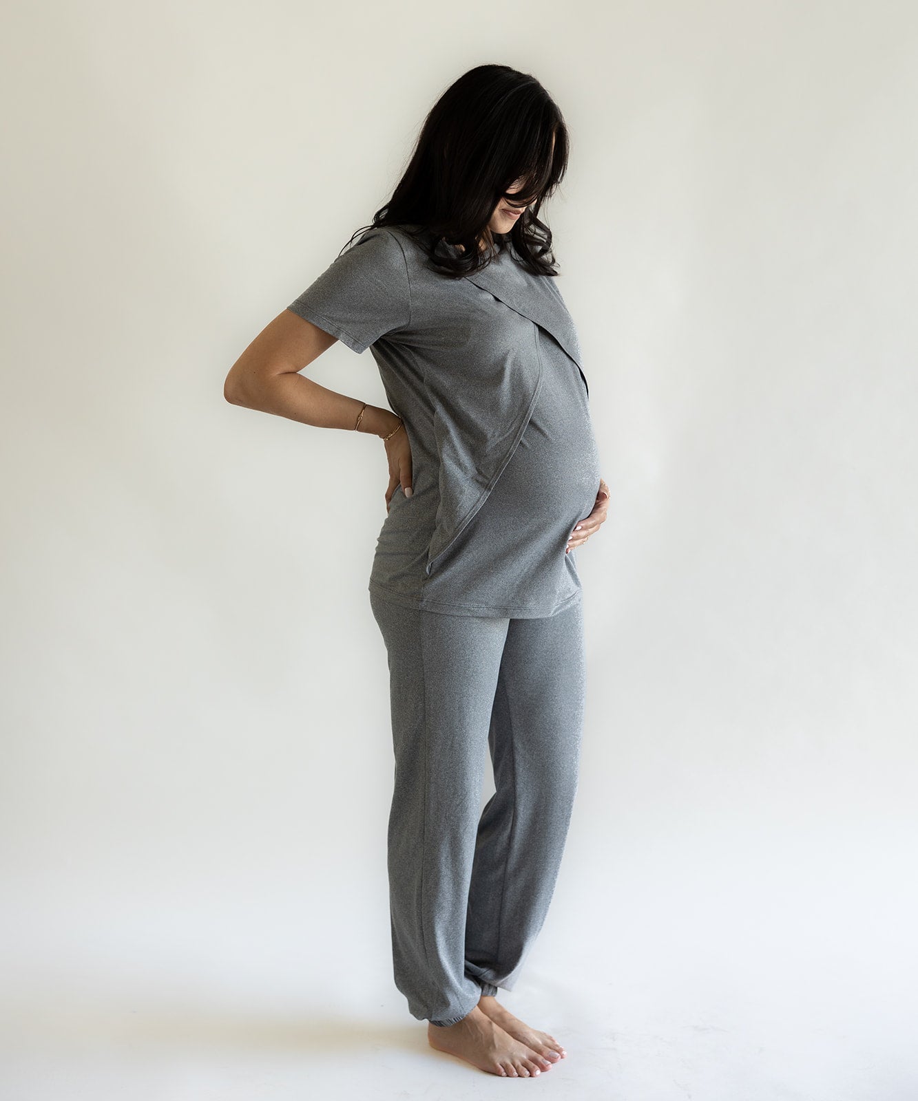 STAY IN GREY PIJAMA