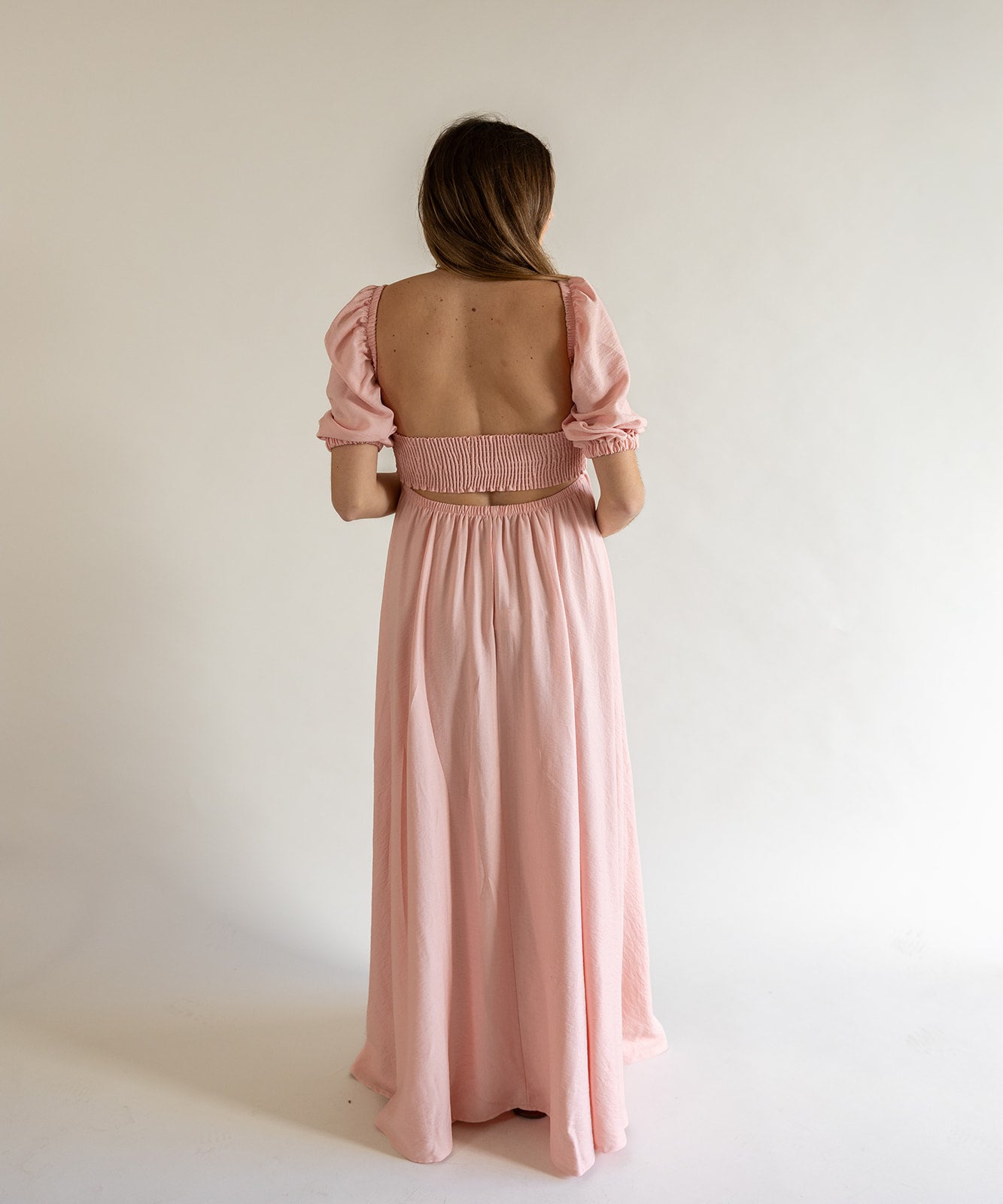 ETHEREAL DRESS PINK