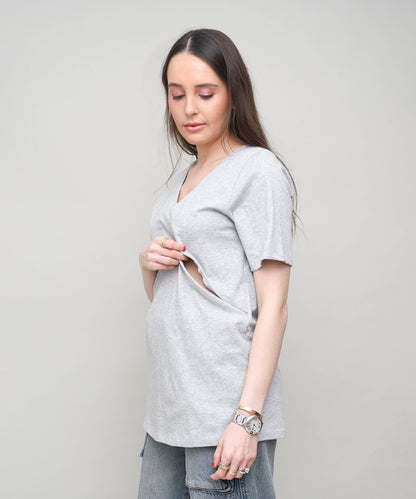CARING SHIRT GRAY