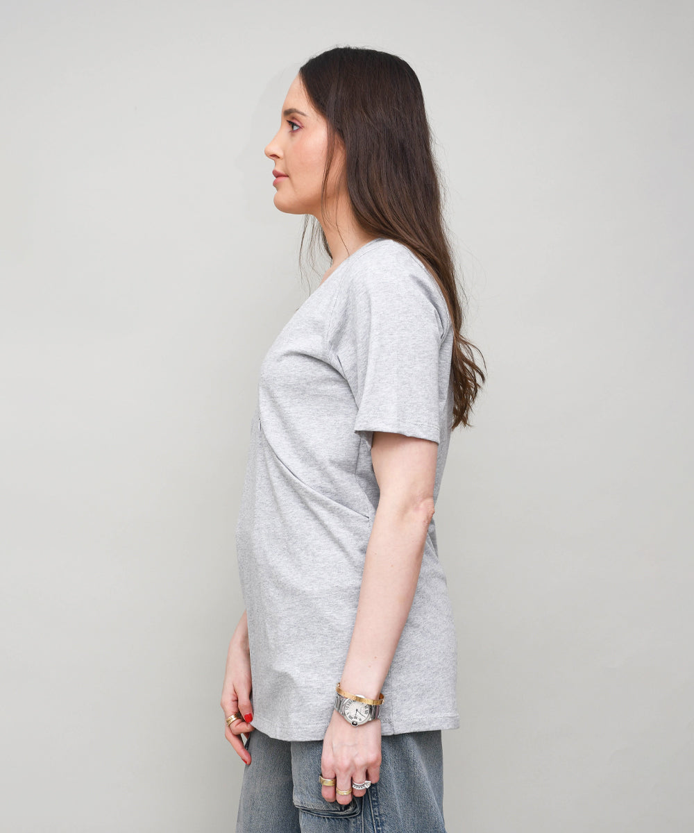 CARING SHIRT GRAY