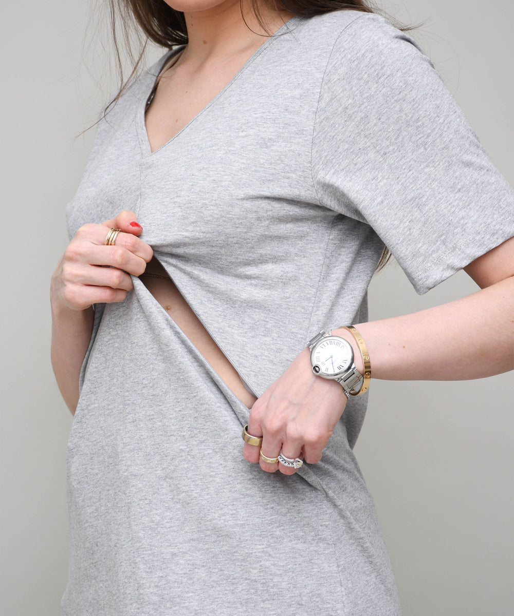 CARING SHIRT GRAY