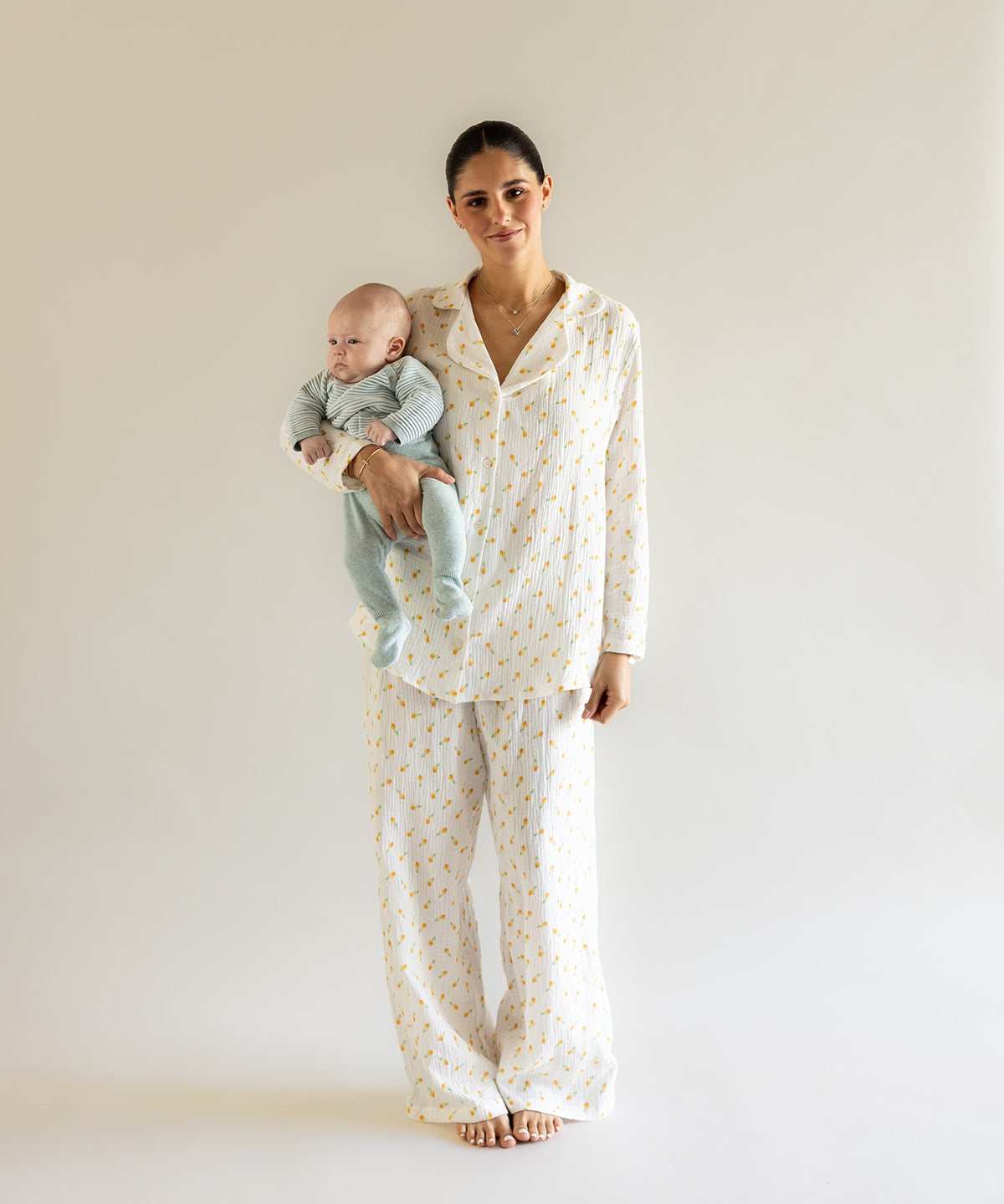 DAY OFF COTTON PIJAMA YELLOW