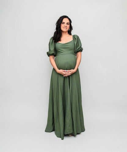 ETHEREAL DRESS GREEN