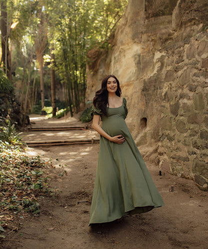 ETHEREAL DRESS GREEN