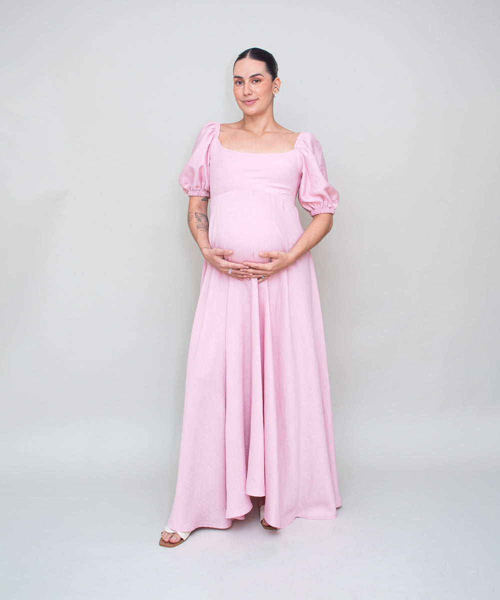 ETHEREAL DRESS PINK
