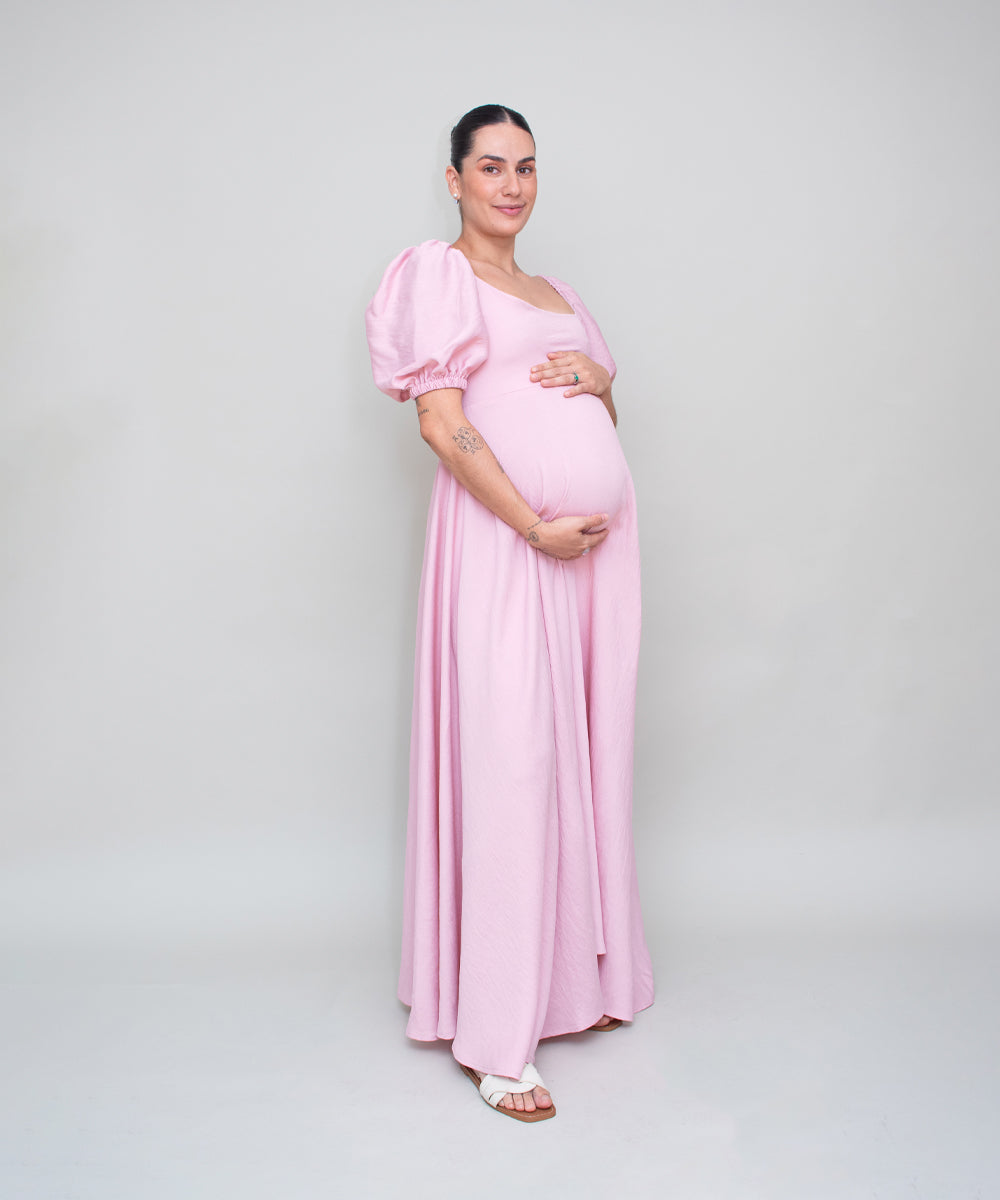 ETHEREAL DRESS PINK