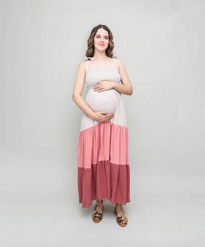 PALM SPRING DRESS TERRACOTA