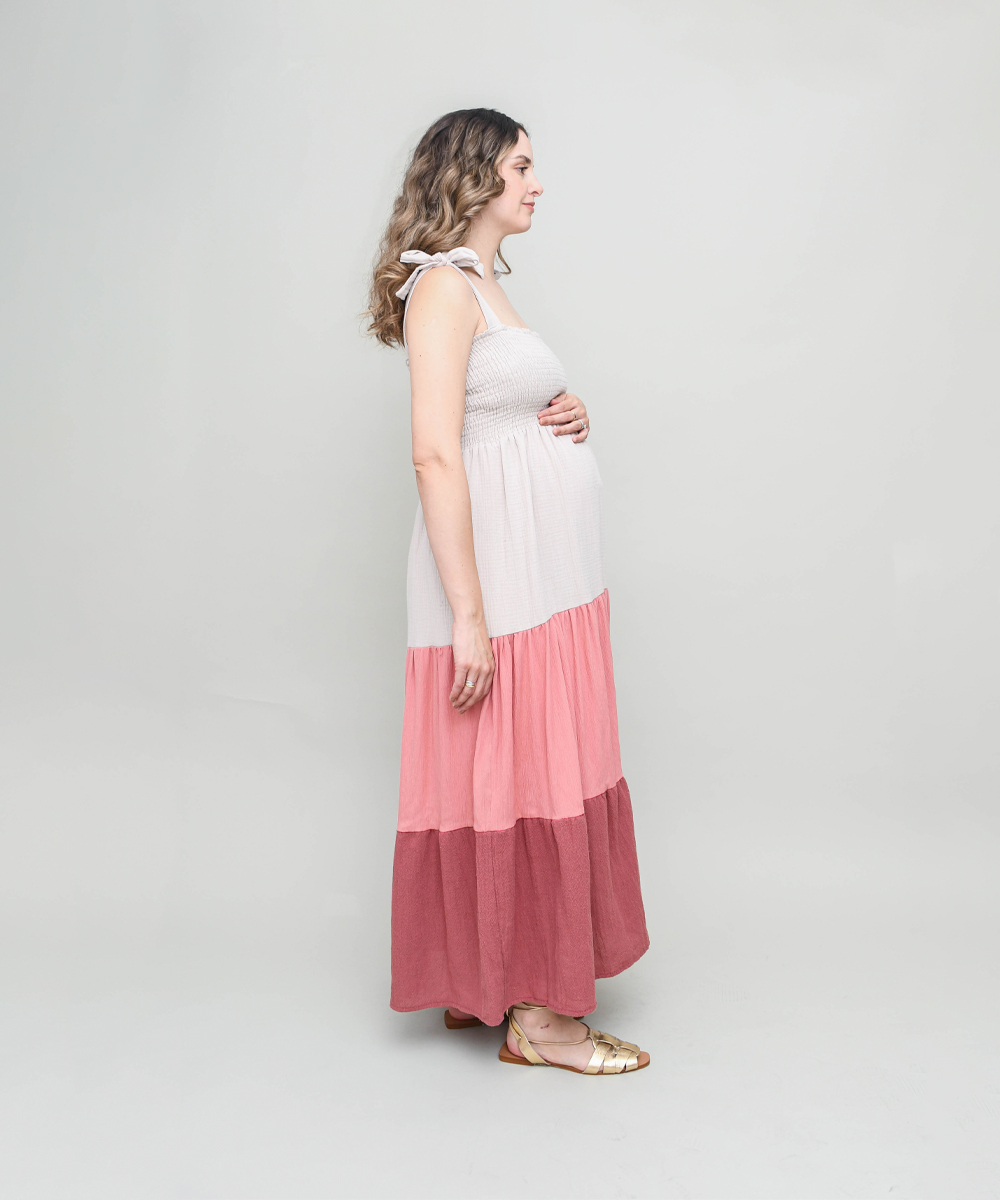 PALM SPRING DRESS TERRACOTA